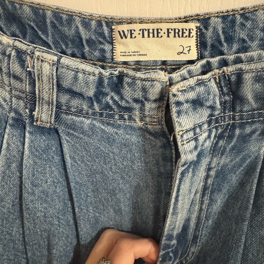 We the free Wide leg Equinox Jeans Equinox in Open Sky - Picture 5 of 6